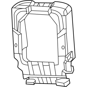 Mopar 68420531AB Seat Back Pad