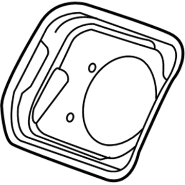 Chrysler 68422925AB Fuel Pocket