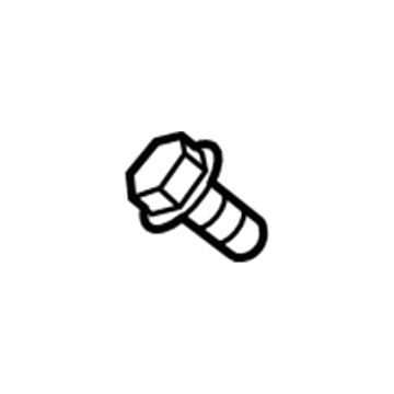 Chrysler 6104141AA Fuel Door Screw