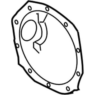 Mopar 5102070AF Axle Housing, Rear