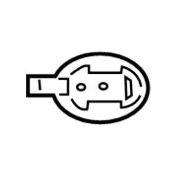 Mopar 5LP44DX9AA Rear Cover Plug, Black/Gray