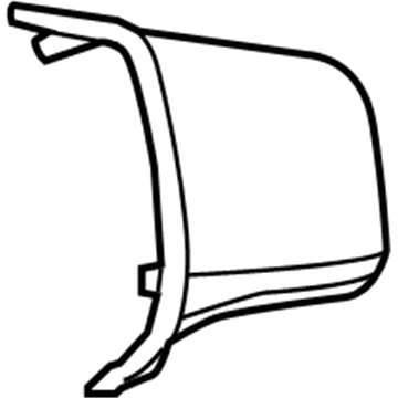 Mopar 5LL33DX9AA Bezel, Driver Side