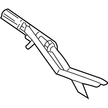 Mopar 5019641AA Heater Core, Rear
