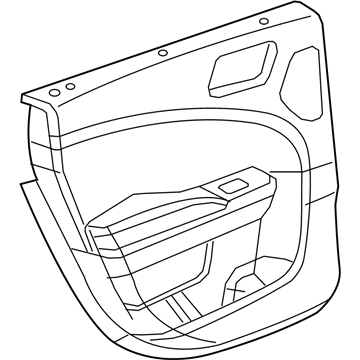 Dodge 6QY683X9AD Door Trim Panel
