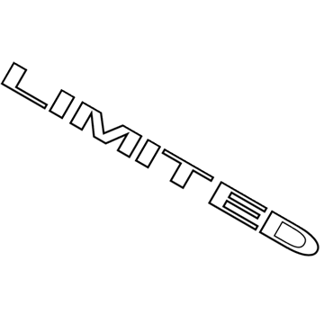 Ram 68363040AB Nameplate