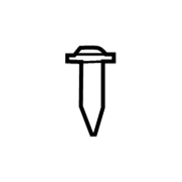 Jeep 6509682AA Floor Console Screw