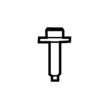 Mopar 6509713AA Floor Console Bolt
