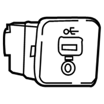 Mopar 5UV99LXHAA USB Port, Rear