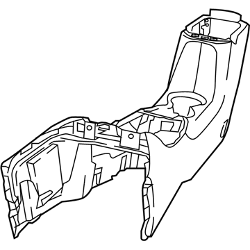 Jeep Compass Center Console Base - 6GN88DX9AD