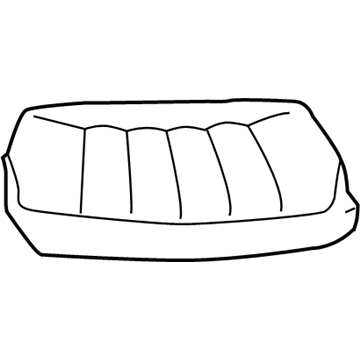 2006 Dodge Caravan Seat Cushion - 1AM611D5AB