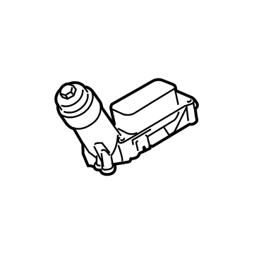 Jeep 68596318AB Oil Filter Housing