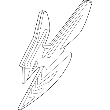 Dodge Hornet Emblem - 68617702AA