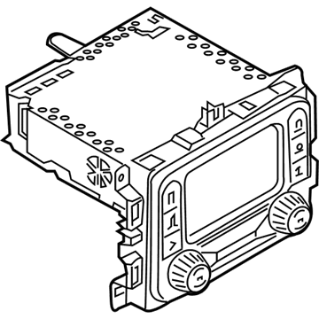 Mopar 5VV55DX9AA Radio