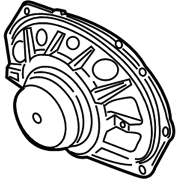 Jeep Renegade Car Speakers - 68542236AA