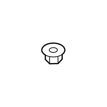 Jeep 6104725AA Skid Plate Nut