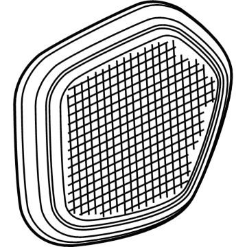 Jeep 5XA39LXHAA Grille - Speaker