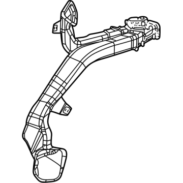 Jeep 68479432AA Side Duct