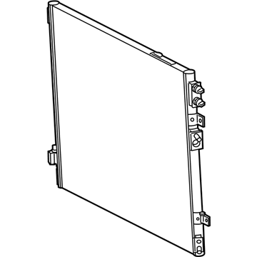 Dodge 68272794AA Condenser Assembly