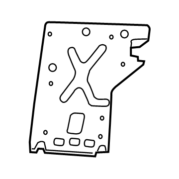 Jeep 68275751AA Panel - Rear Seat Back