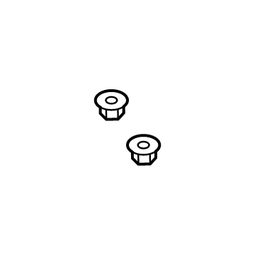 Chrysler 6104716AA Striker Nut