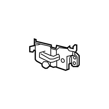 Chrysler Voyager Hood Latch - 68237954AF