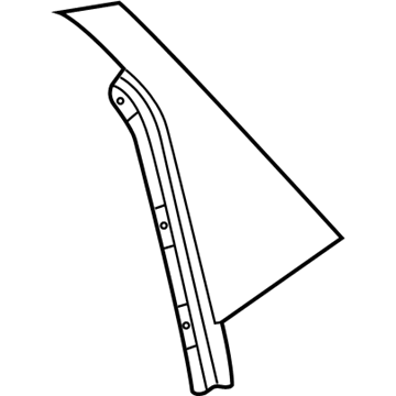 Mopar 68144238AA Applique, Rear