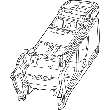Chrysler 7JL08DX9AA Console