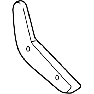 Mopar SL021T5AA Shield, Sandstone, Front Passenger Side