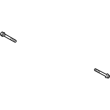 Mopar 6507529AA Lower Control Arm Bolt, Front