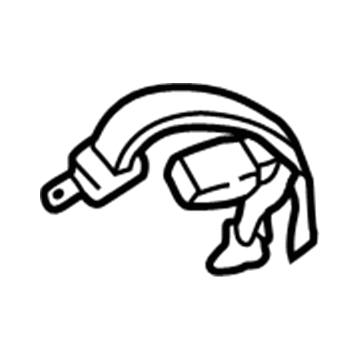 2000 Dodge Intrepid Seat Belt - WR121K5AB