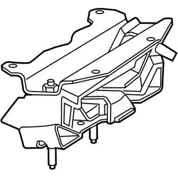 2017 Ram 1500 Engine Mount - 68159782AB
