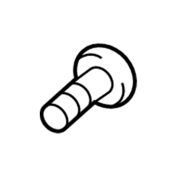 Mopar 6508387AA Diffuser Screw, Front