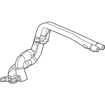 Jeep Transmission Oil Cooler Hose - 5048442AB