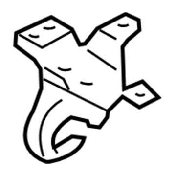 Mopar 52059013AB Tow Hook, Rear Driver Side
