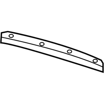 Mopar 55077766AA Filler Panel, Front Center