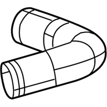 Mopar 52014866AB Intercooler Hose, Front