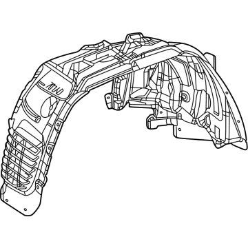 Jeep 68376700AD Fender Liner