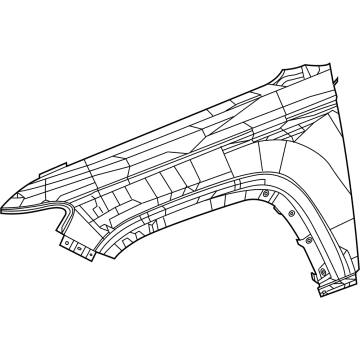 Jeep 68465273AB Fender