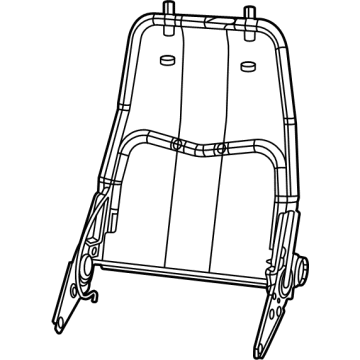 Ram 68236633AA Seat Back Frame