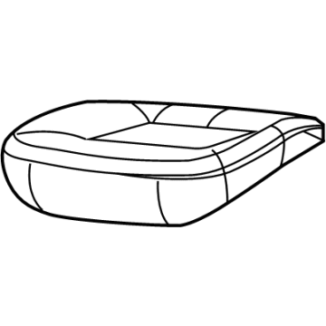 Ram 68247602AA Seat Cushion Pad