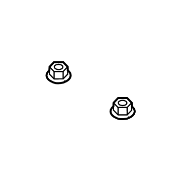 Ram 6509581AA Front Camera Nut