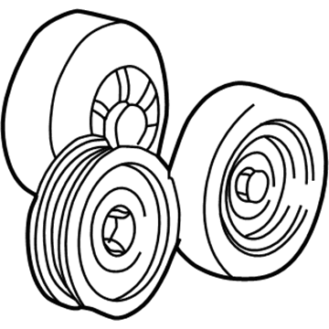 2003 Dodge Ram 2500 Belt Tensioner - 53030958AB