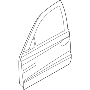 Mopar 55256709AF Belt Weatherstrip, Front Driver Side
