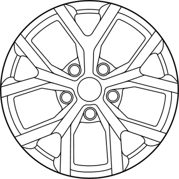 Jeep 4755433AA Wheel, Alloy