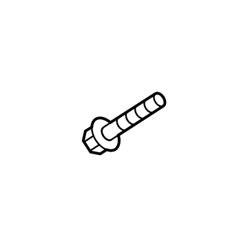 Ram 6510140AA Exhaust Manifold Bolt