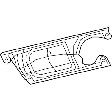 Ram 4893964AC Heat Shield