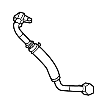 Jeep Transmission Oil Cooler Hose - 68379709AA