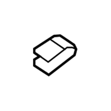 Chrysler 6507559AA Head Air Bag U-Nut