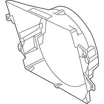 Ram 68359839AB Upper Shroud
