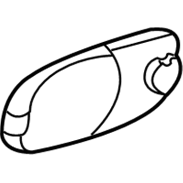 2007 Dodge Caravan Door Handle - RP70CB6AC